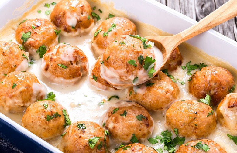 #36 Swedish Meatballs With Cream Sauce