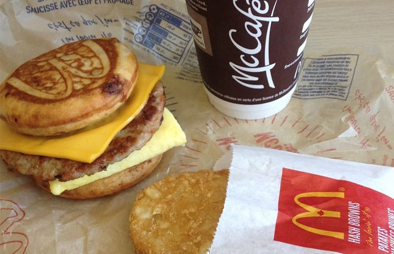 #44 McDonald's Sausage McGriddle 