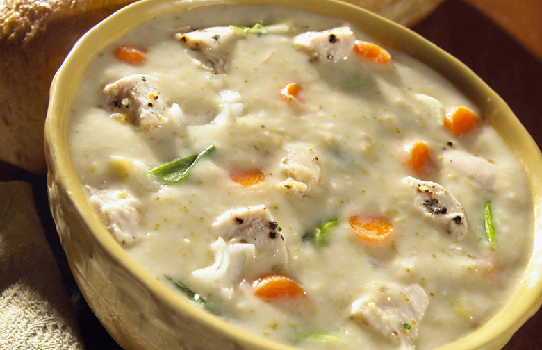 Oklahoma: Chicken Pot Pie Soup