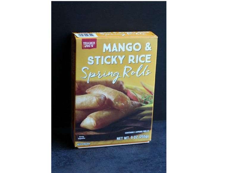 Mango & Sticky Rice Spring Rolls