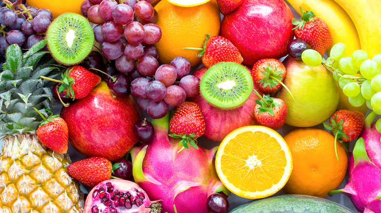 assorted colorful fruits