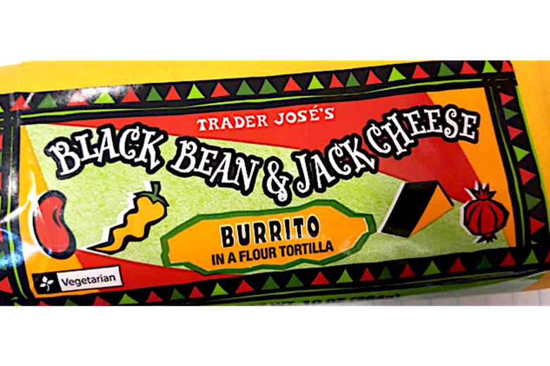 Black Bean and Jack Cheese Burrito