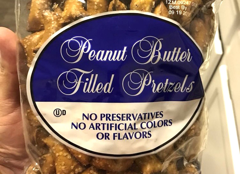 Peanut Butter Filled Pretzels