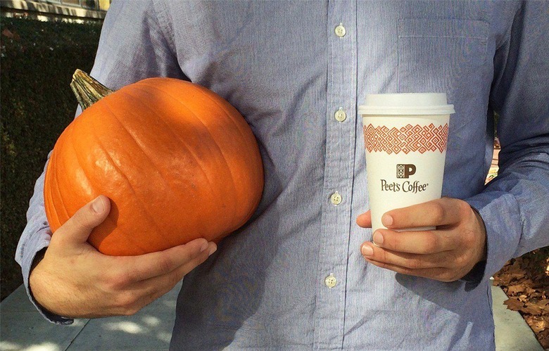 Peet's Coffee & Tea: Pumpkin Latte With 2 Percent Milk
