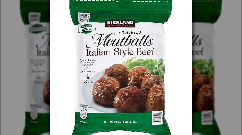 Kirkland Signature Italian Style Beef Meatballs