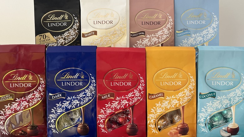 Delicious chocolate lindt With Multiple Fun Flavors 