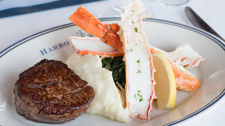 Harbor House surf and turf