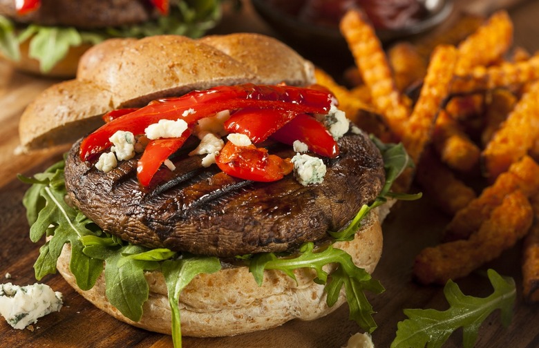 Grilled Portobello Mushroom Burgers