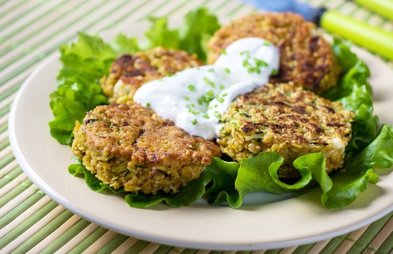 Lentil and Zucchini Burgers