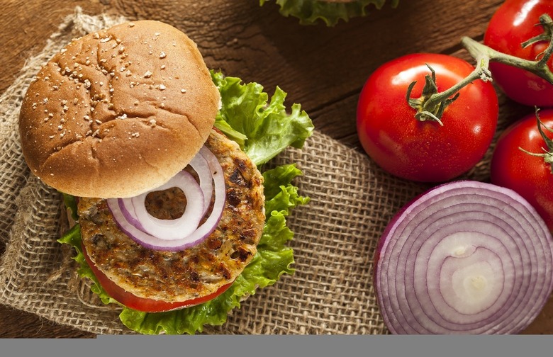 Pinto Bean Veggie Burger