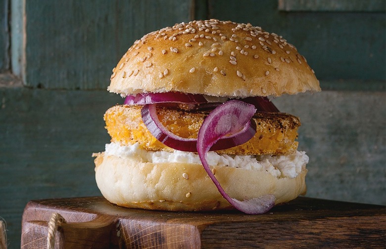 Sweet Potato Black Bean Burger