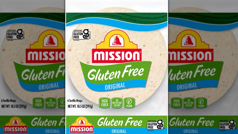 Mission Foods gluten free tortillas