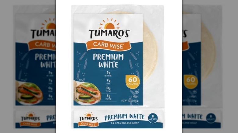 Tumaro's premium white wraps