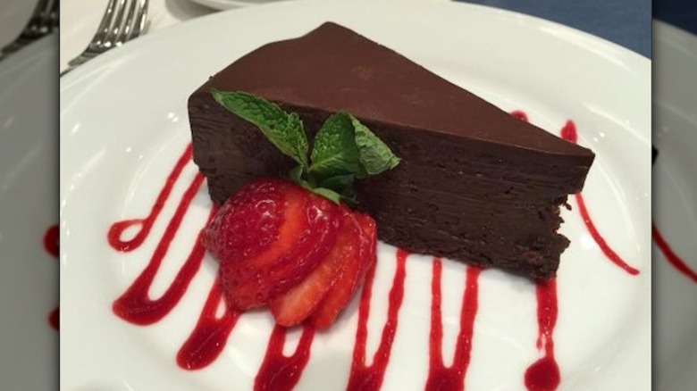 Chocolate Sin Cake Slice