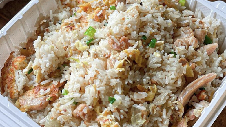 Fried rice from A+ Hong Kong Kitchen