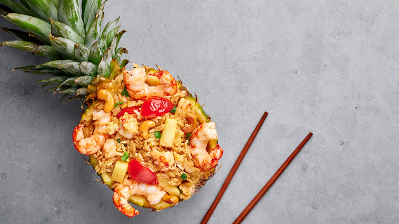 Thai pineapple fried rice