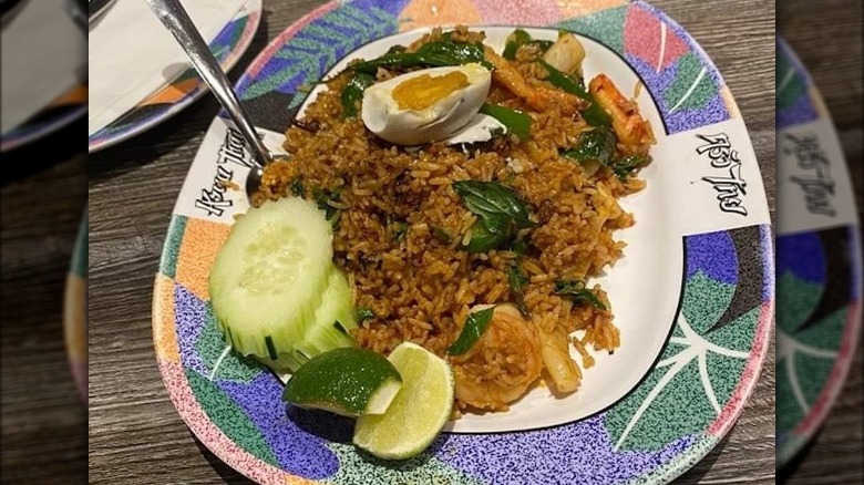 Krua Thai fried rice dish