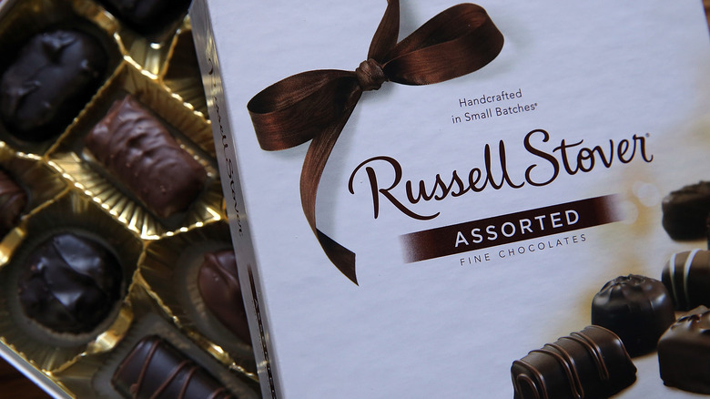 Russell Stover chocolate box 