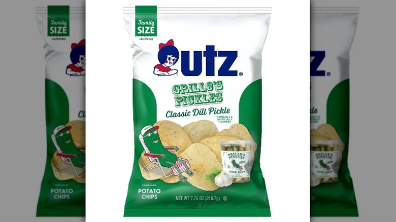 Utz Grillo's Pickles potato chips