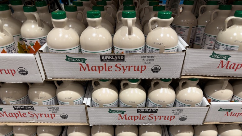 flats of maple syrup in costco