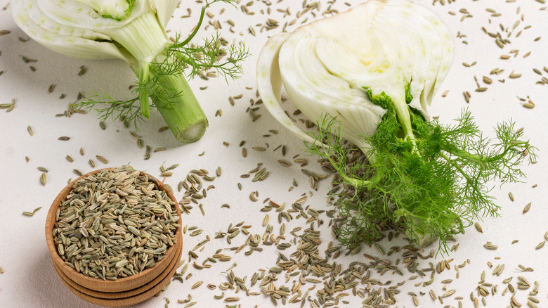 fennel bulbs and seeds