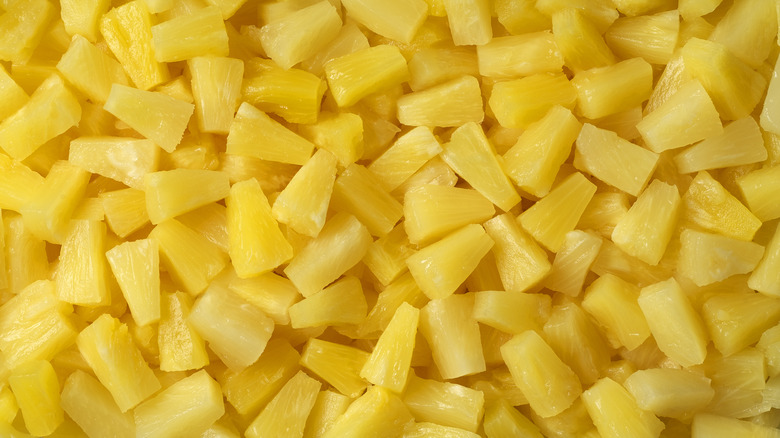 Pineapple chunks