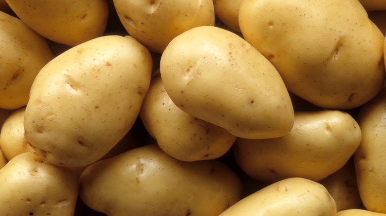 raw potatoes