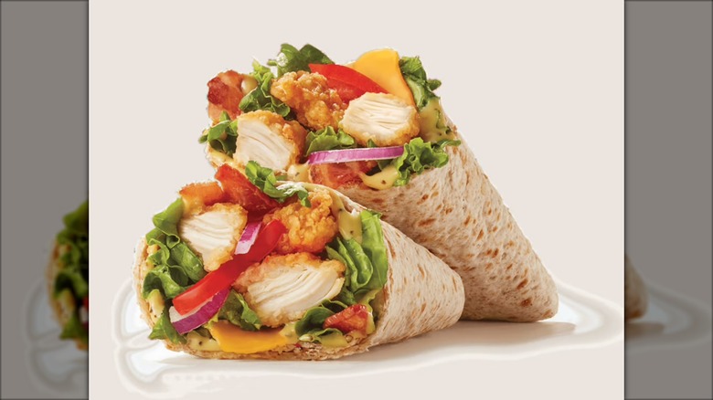 Arby's Crispy Chicken Club Wrap