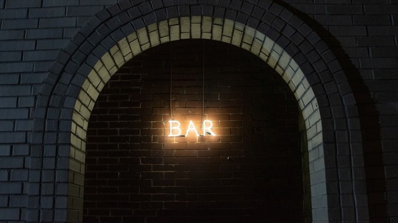 secret entrance to the Undercroft bar in Arkansas