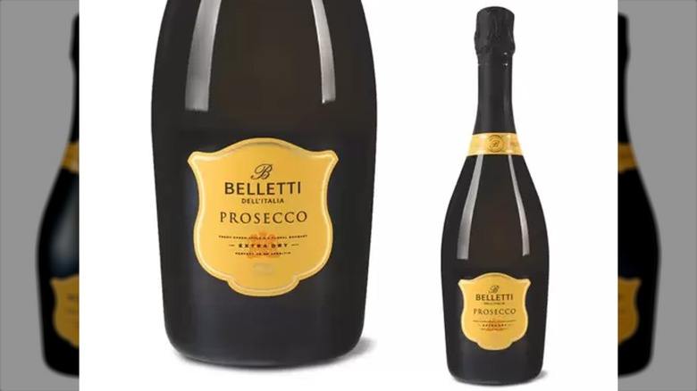 Bottle of Belletti prosecco