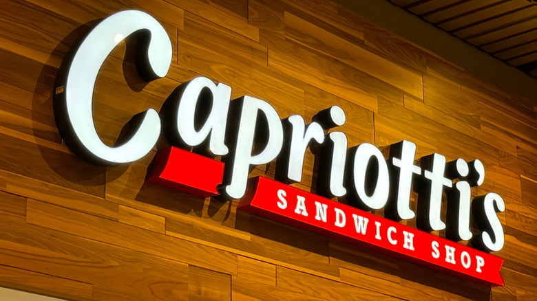 Capriotti's signage