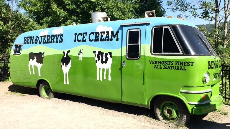 Ben & Jerry's van