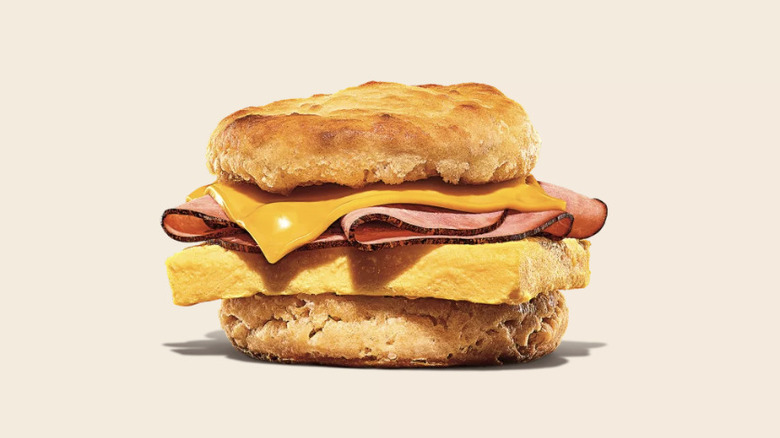 Ham, Egg, and Cheese Biscuit