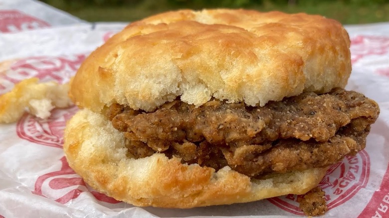 Country Fried Steak biscuit