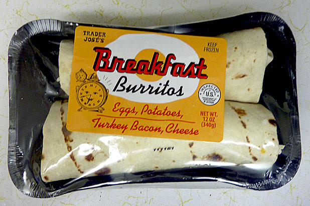 Biggest Disappointments: Trader Joe's Breakfast Burritos (2/10 points)