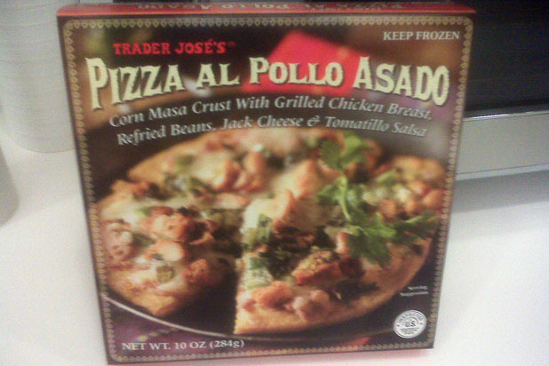 Biggest Disappointments: Trader Jose's Pizza Al Pollo Asado (5.5/10 points)