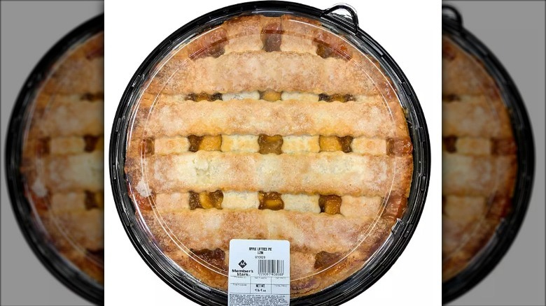 apple lattice pie in package