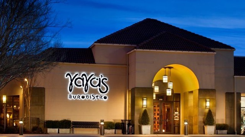 YaYa's Eurobistro restaurant building