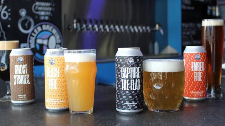 Four Holler Brewing Co. beers