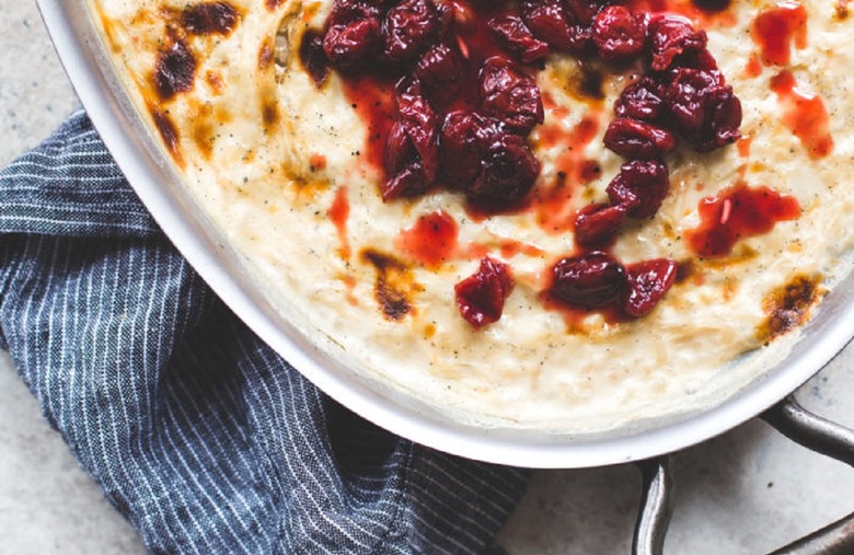 Vanilla Bean Rice Pudding with Tart Cherries