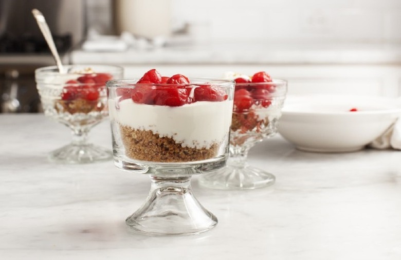 Tart Cherry Cheesecake Parfaits