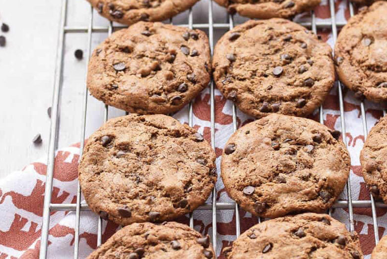 Almond Butter Chocolate Chip Cookies