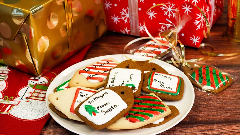 Gingerbread Cookie Gift Tags