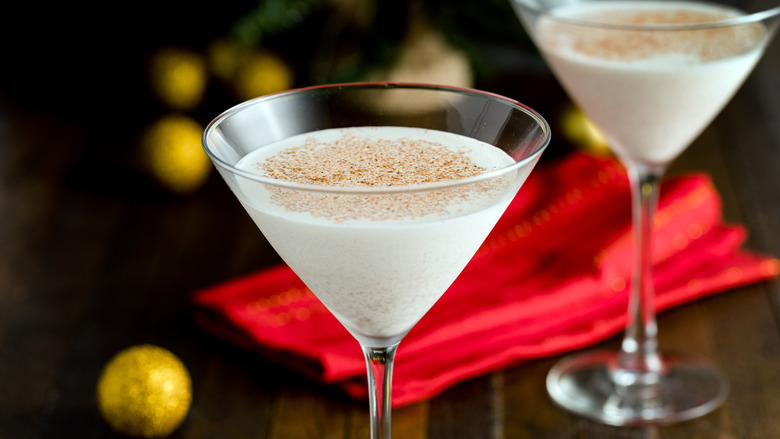 Eggnog Martini