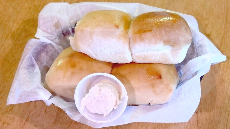 Texas Roadhouse rolls & butter