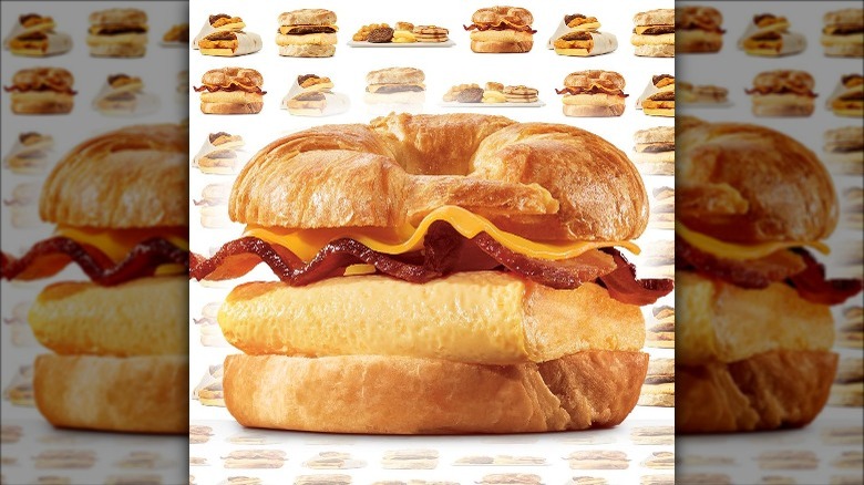 Burger King breakfast sandwiches