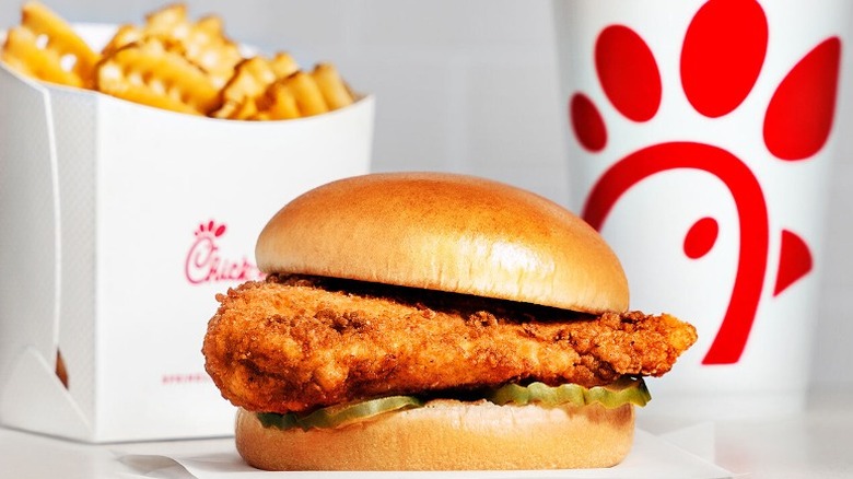 Chick-fil-A sandwich meal