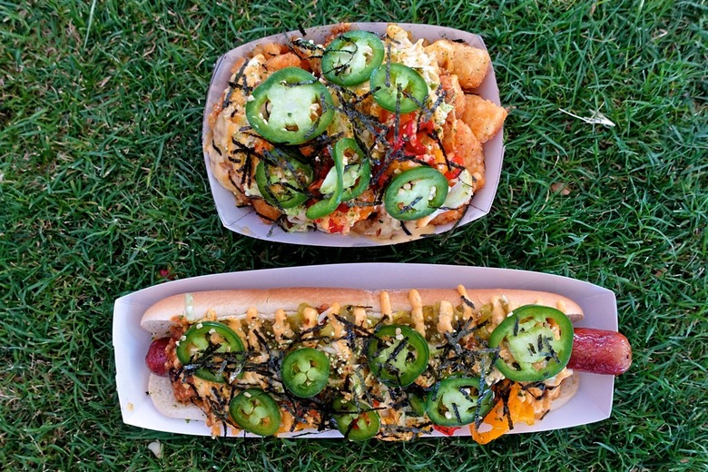 Sumo Dog's Godzilla and Tater Tots