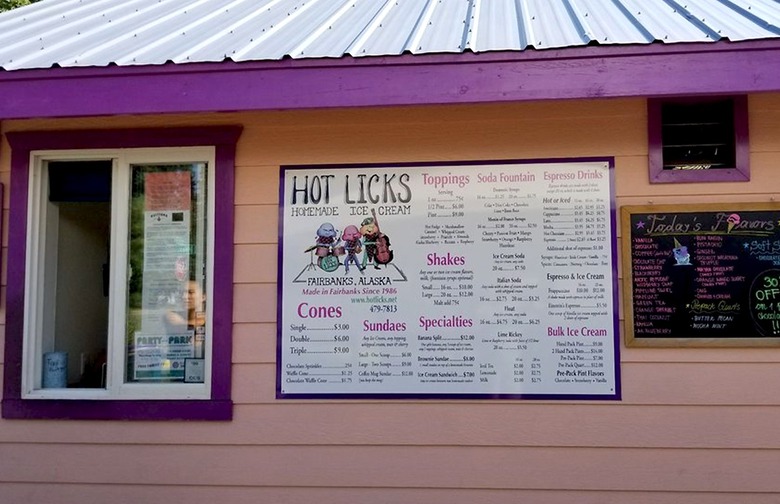 Best Ice Cream Stand: Hot Licks (Fairbanks)