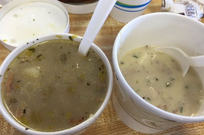 Best Soup: Clam Chowder, The Clam Castle (Madison)